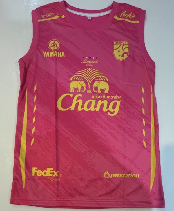 Chang Vest- Pink/Yellow