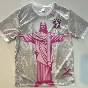 Brazil Christ the Redeemer White/Pink