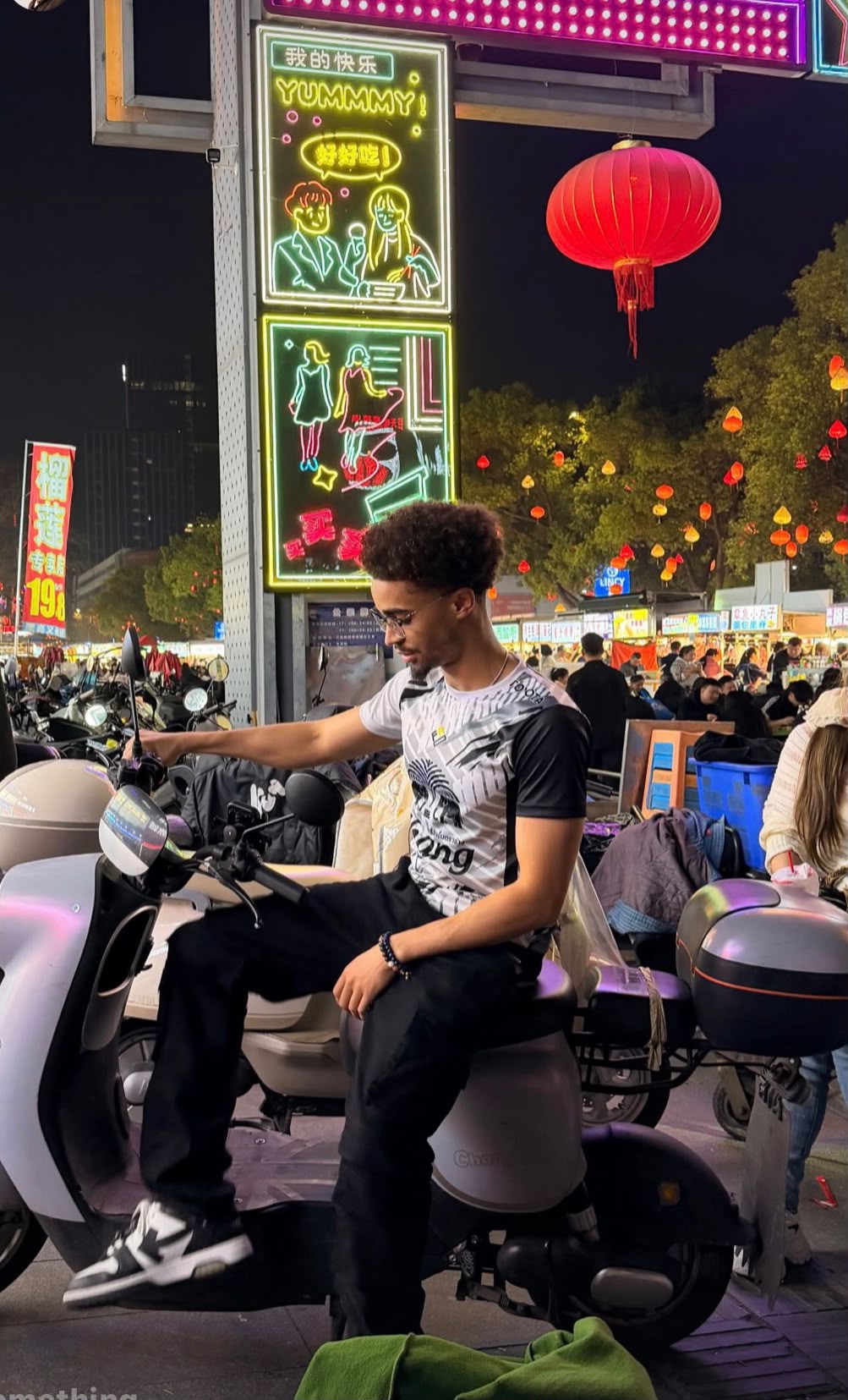 Siam District jersey worn out at a night market
