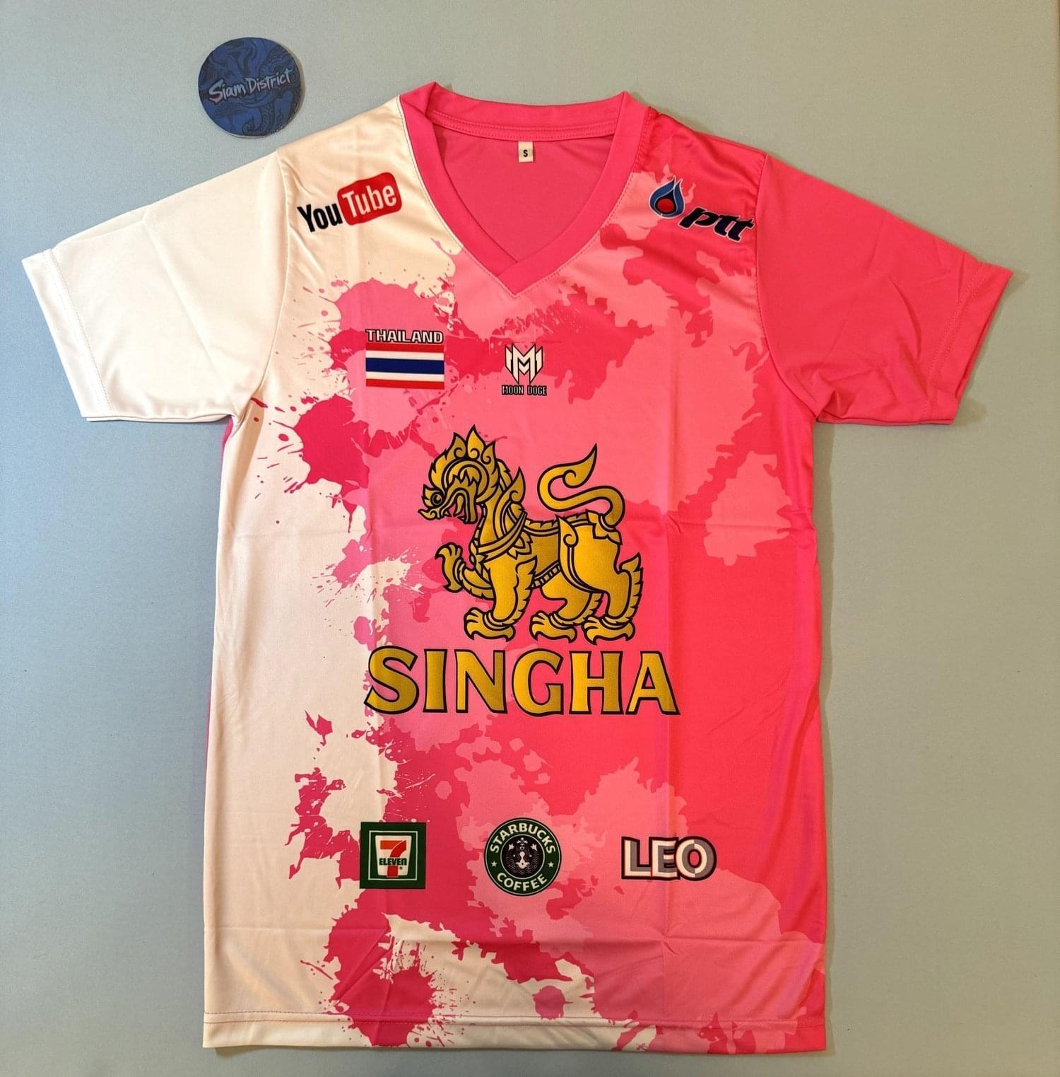 Singha Pink/White