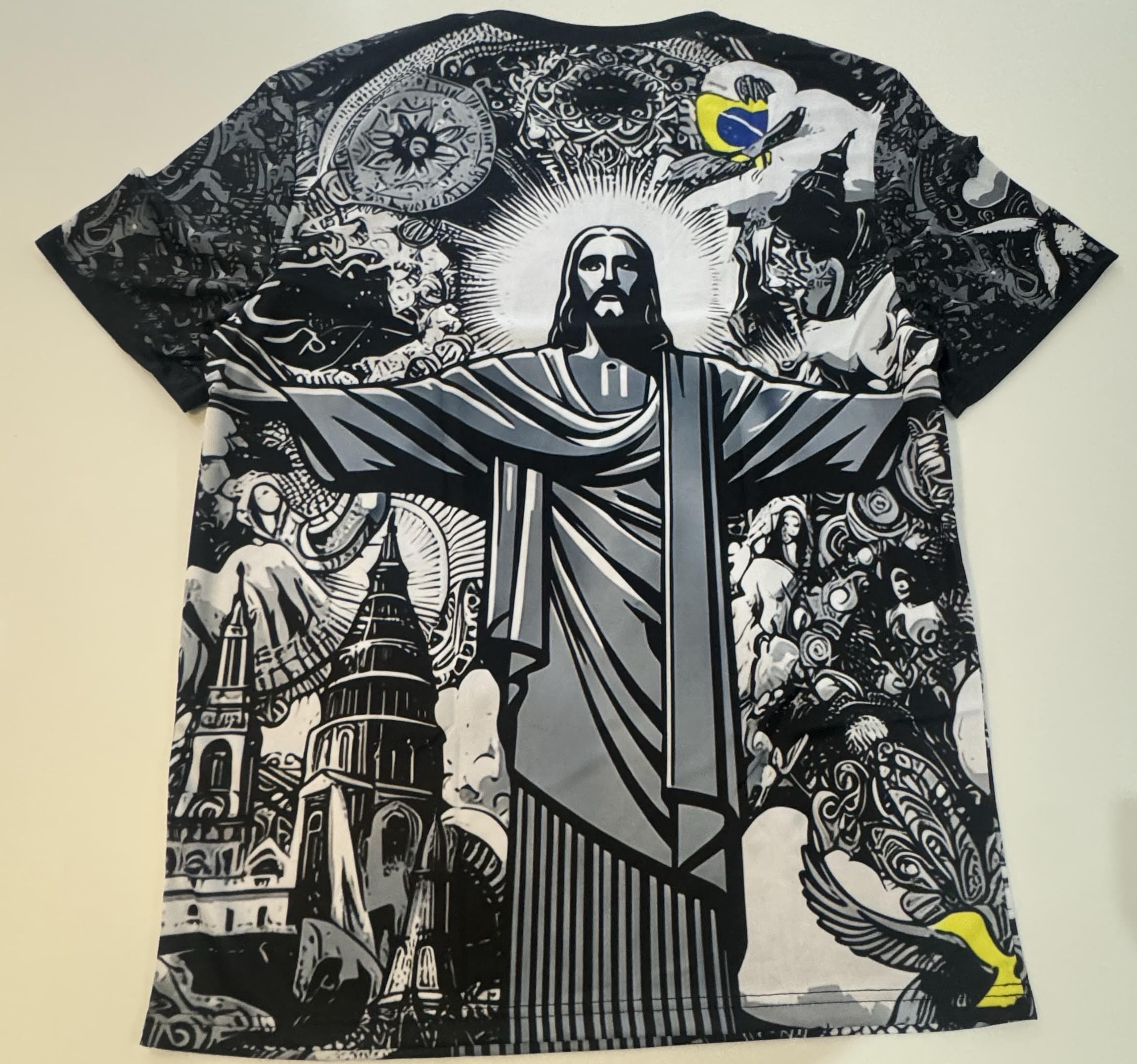 Brazil- Christ the Redeemer (back print)